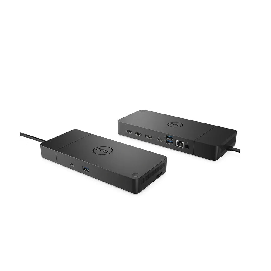 Station d’accueil Dell WD19S noire – Dock USB-C avec ports DisplayPort, HDMI, Ethernet et USB pour ordinateurs portables professionnels